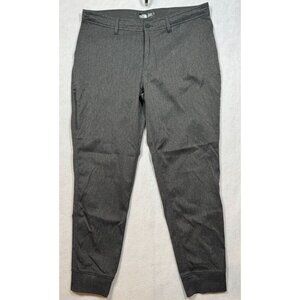 The North Face Jogger Pants Gray Outdoors Hiking Nylon Blend Men's Size 38